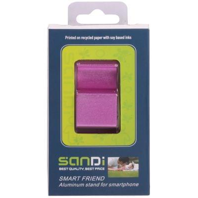 Aluminum Stand for iPhone 4 & 4S / Smartphone(Magenta)