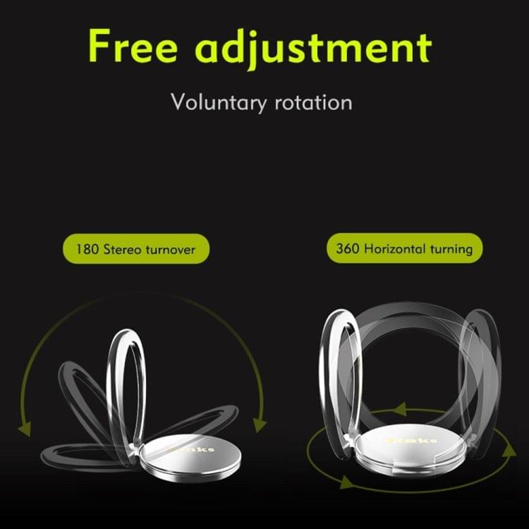 Benks L13 Universal Magnetic 360 Degree Rotation Ellipse Style Ring Phone Holder Stand