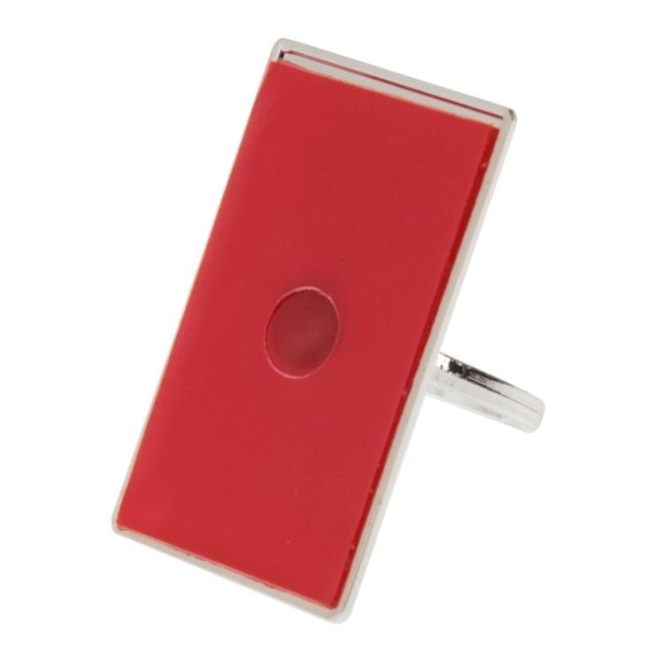 VENICEN Rotatable Diamond Encrusted Metal Ring Holder