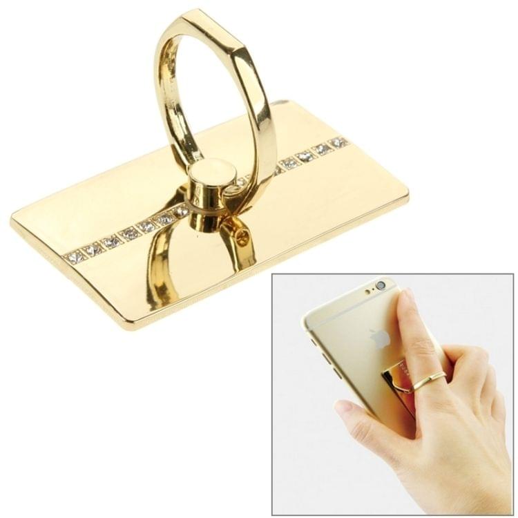 VENICEN Rotatable Diamond Encrusted Metal Ring Holder