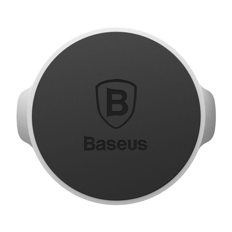 Baseus Small Ears Series Magnetic Suction Bracket (Flat type) , for iPhone, Galaxy, Sony, HTC, Huawei, Xiaomi, Lenovo and other Smartphones(Silver)