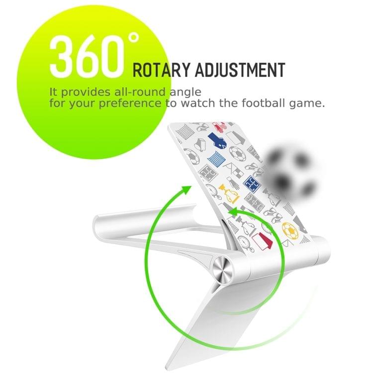 ROCK Adjustable 360 Degree Rotation ABS Stand Desktop Phone Tablet Holder