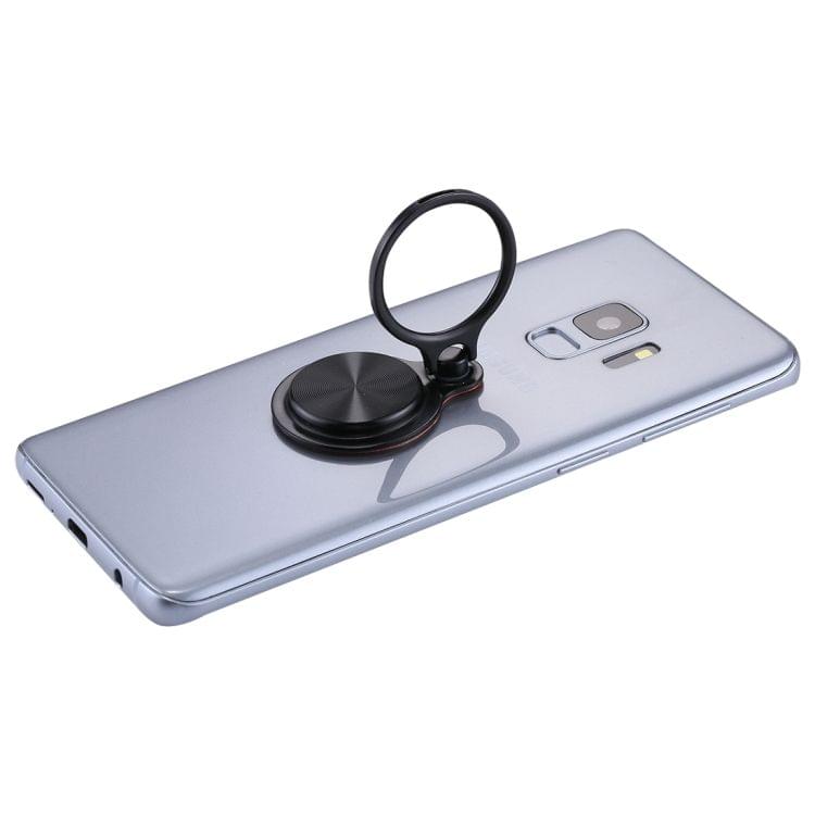 Universal 360 Degrees Rotation Freely CD Pattern Metal Mobile Phone Ring Holder