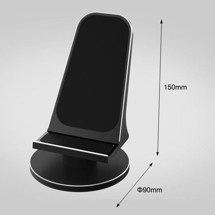 HAMTOD Adjustable 360 Degree Rotation Aluminum Alloy + Silica Gel Stand Desktop Phone Tablet Holder