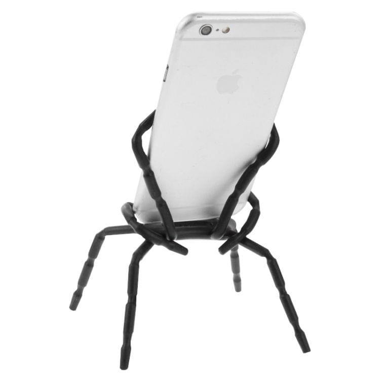Flexible Universal Spider Car Grip Mobile Phone Holder for iPhone, Galaxy, Huawei, Xiaomi, LG, HTC and Other Smart Phones(Black)