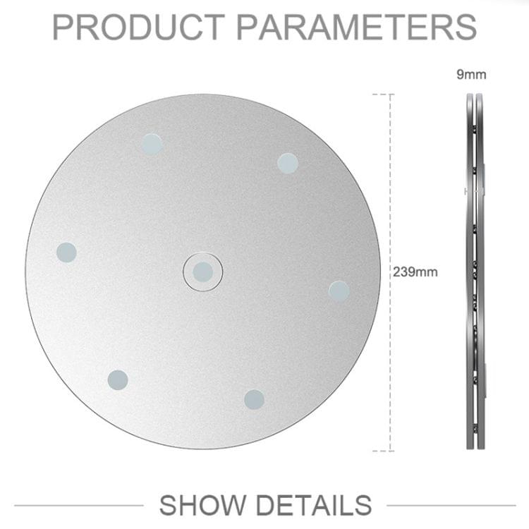 Portable 360 Degree Rotation Bracket Base for Apple iMac