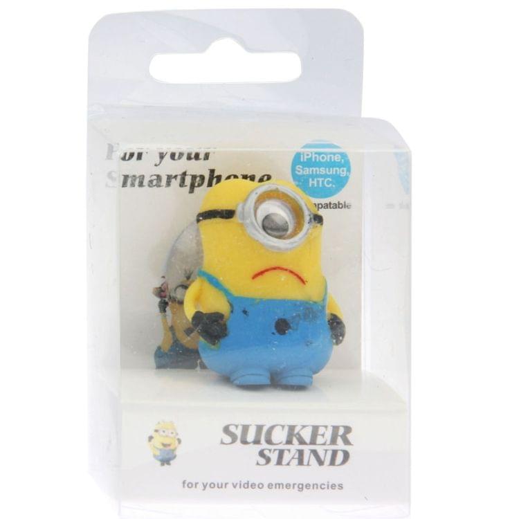 Lovely Despicable Me Style Sucker Stand Phone Holder
