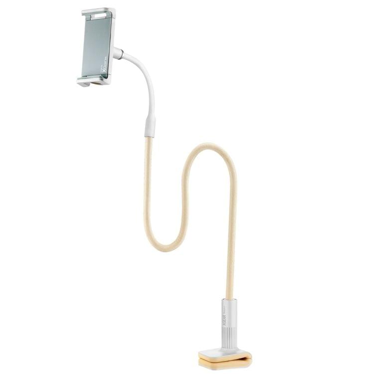 Mandala II Universal Multifunctional Flexible Long Arm Lazy Clamp Clip Bracket Desktop Headboard Holder for 4-12.9 inch Smartphone / Tablet PC, Max Length: 100cm(Yellow)
