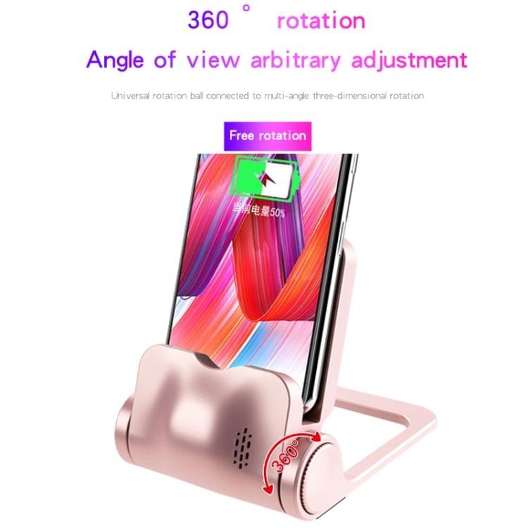 3 in 1 360 Degrees Rotation Phone Charging Desktop Stand Holder