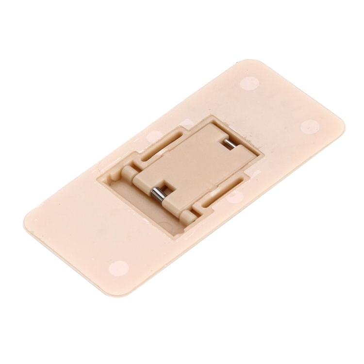 Concise Style Changeable Adjustable Universal Mini Adhesive Holder Stand, Size: 6.4 x 3.1 x 0.2 cm