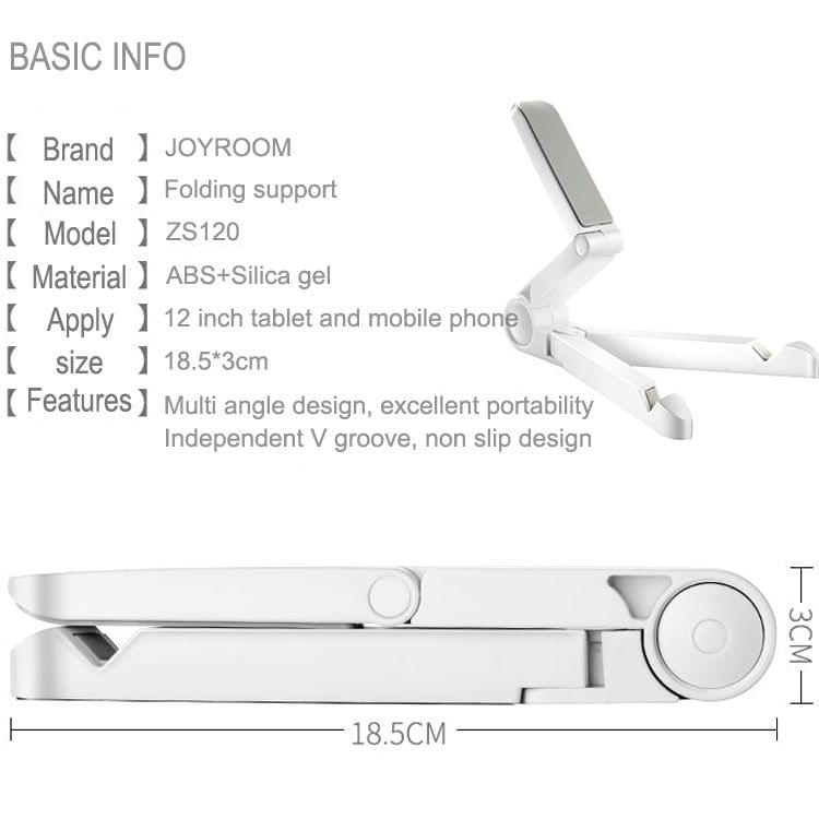 JOYROOM ZS120 Universal Foldable Adjustable Holder Stand