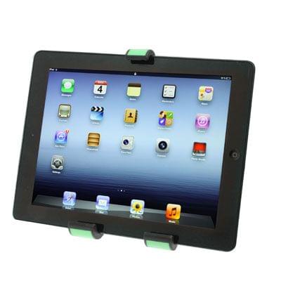 Folding Plastic Stand Holder for iPad 4 / New iPad (iPad 3) / iPad 2 / Tablet PC (Max. Load Capacity: 2kg), Green(Green)