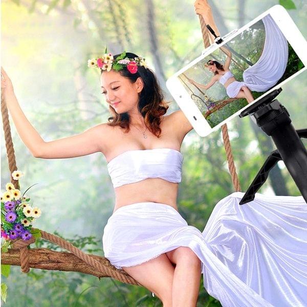 Portable Hand Grip / Mini Tripod Stand Steadicam Curve with Straight Clip for GoPro HERO 4 / 3 / 3+ / SJ4000 / SJ5000 / SJ6000 Sports DV / Digital Camera / iPhone , Galaxy and other Mobile Phone(Black)