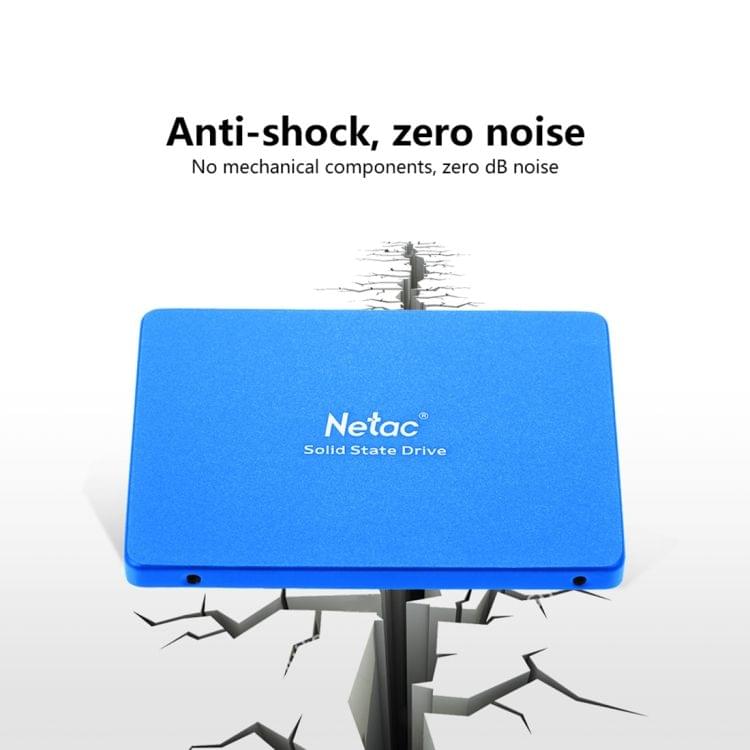 Netac N600S Internal SSD 128GB 2.5 inch SATA 6Gb/s Extraordinary TLC Caching Algorithm R / W Speed 500MB/s 400MB/s Solid State Drive