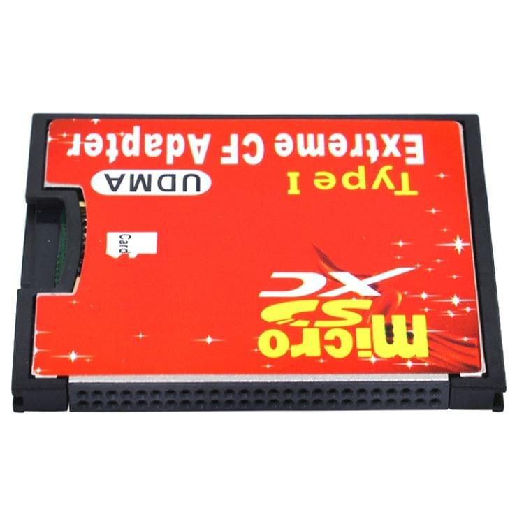 Micro SD to CF Compact Flash Memory Card Adapter, 1-Socket