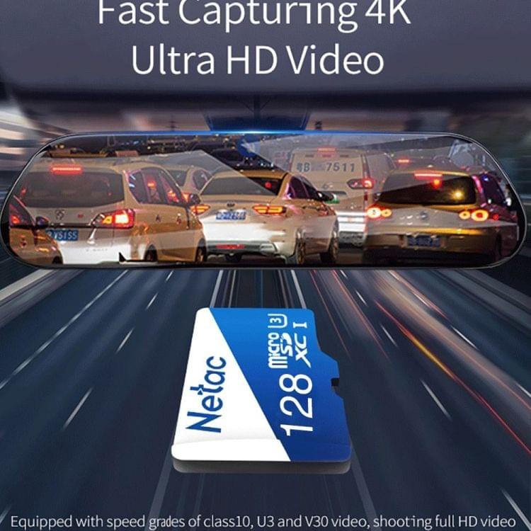 Netac P500 128GB U3 High Speed Ultra HD Video Memory Card TF Card
