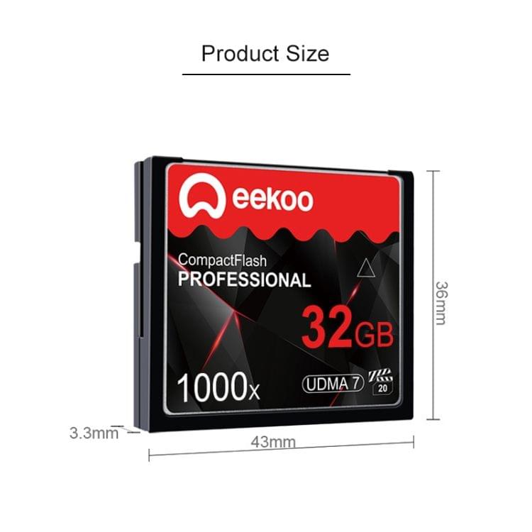 eekoo 32GB 1000X UDMA7 Compact Flash Card for DSLR Camera