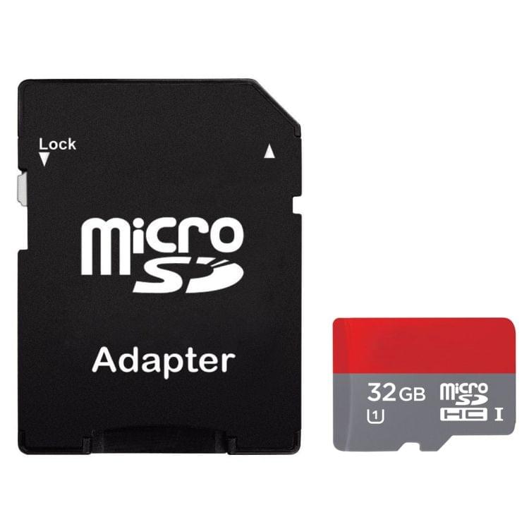 32GB High Speed Class 10 TF/Micro SDHC UHS-1(U1) Memory Card, Write: 15mb/s, Read: 30mb/s (100% Real Capacity)(Black)