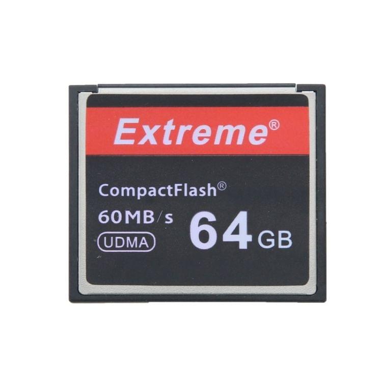 64GB Extreme Compact Flash Card, 400X Read Speed, up to 60 MB/S (100% Real Capacity)