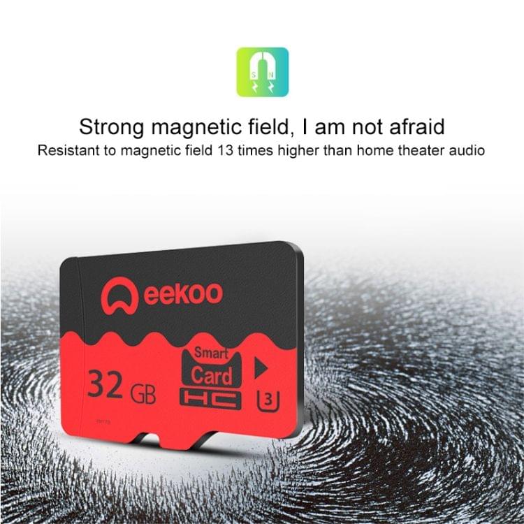 eekoo 32GB CLASS 10 TF(Micro SD) Memory Card, Minimum Write Speed: 10MB / s, Universal Version