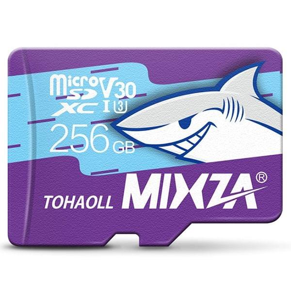 MIXZA 256GB High Speed Class10 Ocean TF(Micro SD) Memory Card