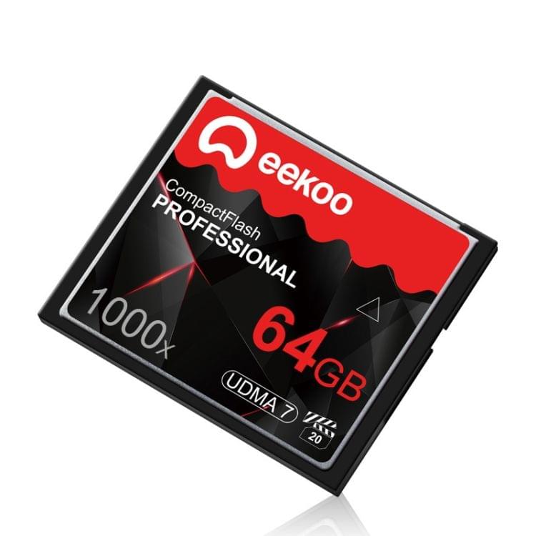 eekoo 64GB 1000X UDMA7 Compact Flash Card for DSLR Camera