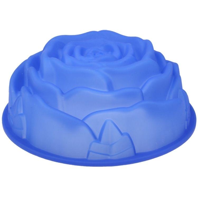 Rose Shape Silica Cake Mold