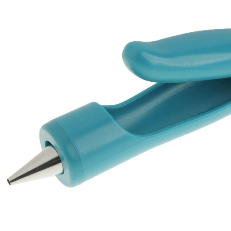 E-Z Deco Icing Pen Bakeware Cake Flower Framed Tools Mounting Patterns Gun with 2 Bags + 2 Nozzles