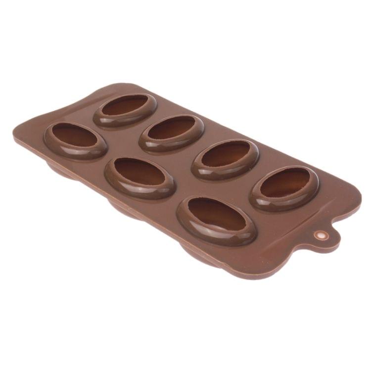 Coffee Bean Shape Silicone DIY Cake / Fondant / Sugar Paste Mold / Ice Cube Trays