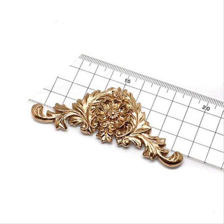 2 PCS Vintage Embossed Fondant Silicone Mold Court Lace Flower Vine DOY Baking Cake Tool(Pink)