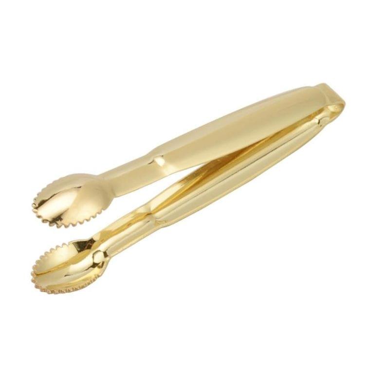 Stainless Steel Coffee Sugar Clip Kitchen Bar Clip(Gold)