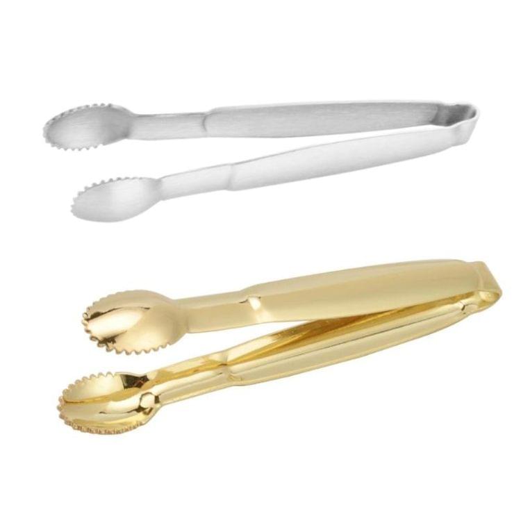 Stainless Steel Coffee Sugar Clip Kitchen Bar Clip(Gold)