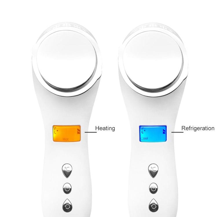 Multi-functional Household Beauty and Body Apparatus Facial Ion Importer (White)