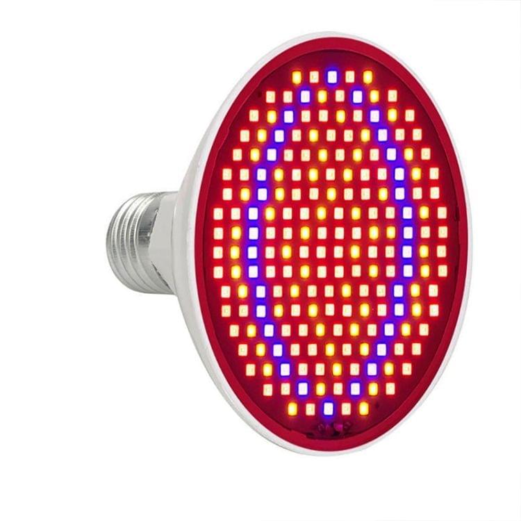 E27 20W 200 LEDs SMD 2835 Red + Blue + Yellow Light LED Beauty Lamp Lighting Face Light