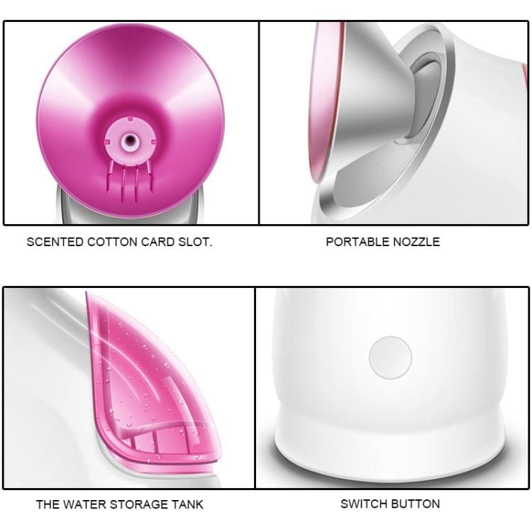 KINGOMCARES KD-2331A Nano Spray Moisturizing Face Steaming Device(White)