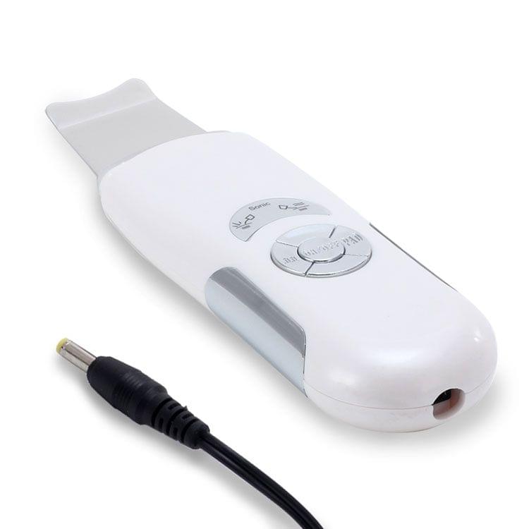 Beauty Star Ultrasonic Face Skin Scrubber Facial Massage Machine Anion Skin Deep Cleansing Peeling Face Lift Scrubber, US Plug