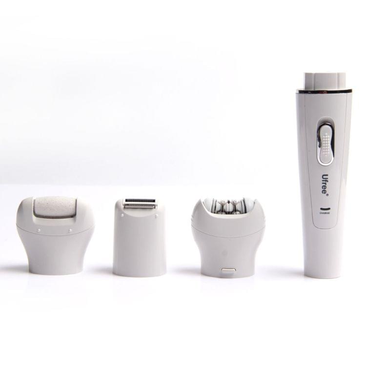 Ufree U-311 5 in 1 Beauty Tools Kit Cleansing Instrument Electric Plucking Device Shaving Knife Scrub Dead Skin Machine, (EU Pulg)