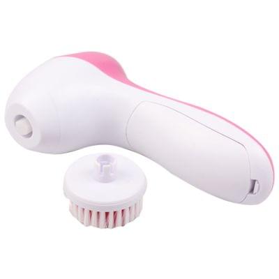 6 in 1 Facial Cleansing Instrument (Size: 130 x 85 x 40mm)(Magenta)