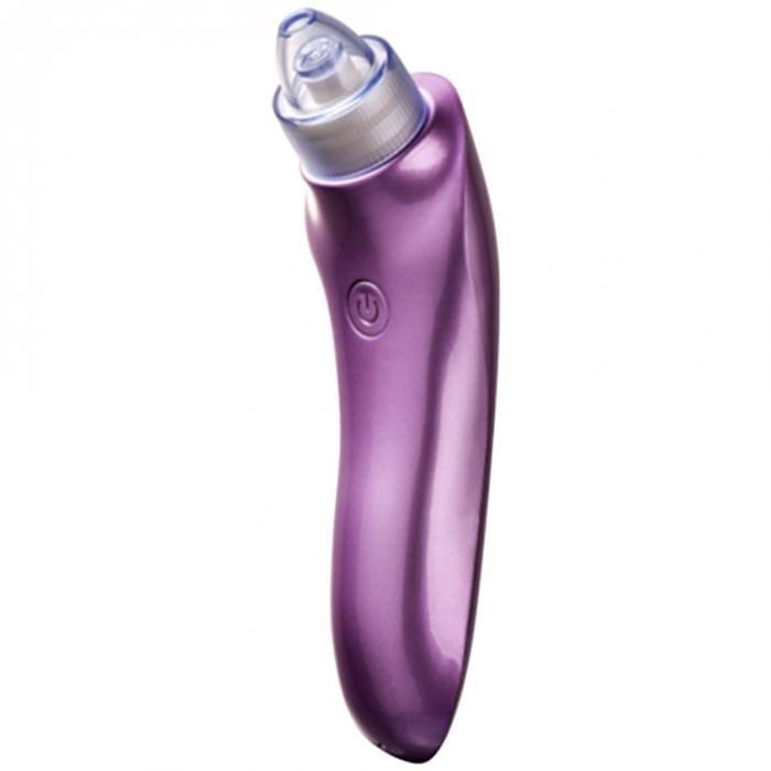 Vacuum Electric Pore Cleaner Blackhead Vacuum Removal Inhaler Spot Acne Black Head Face Care Cleaning Remover Tool(Pearl Purple )