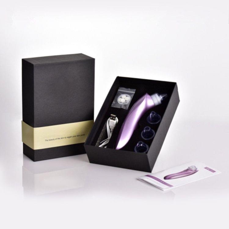Vacuum Electric Pore Cleaner Blackhead Vacuum Removal Inhaler Spot Acne Black Head Face Care Cleaning Remover Tool(Pearl Purple )