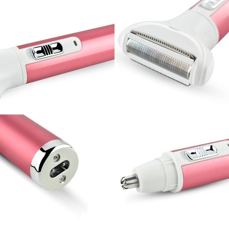 XD-3011 5 in 1 Multifunction Shaver Nose Trimmer Eyebrow Shaver Kit for Ladies