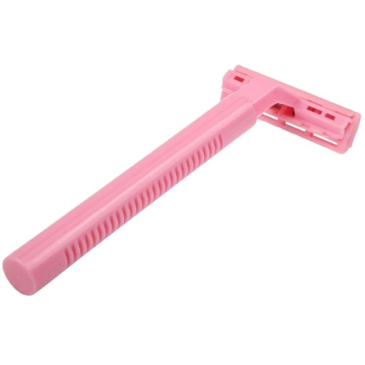 Female Armpit Hair Shave / Leg Hair Knife Razor Wool Implement Shave(Pink)