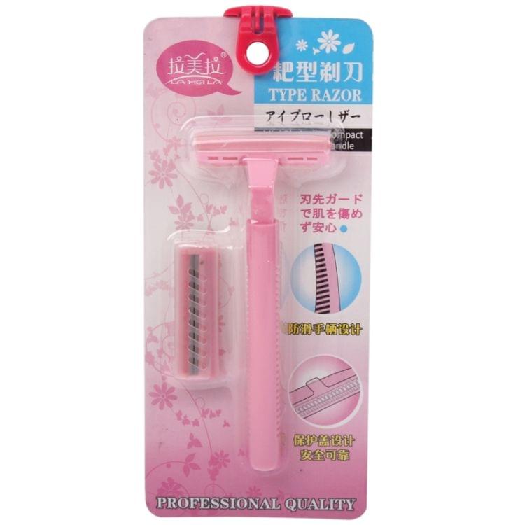Female Armpit Hair Shave / Leg Hair Knife Razor Wool Implement Shave(Pink)