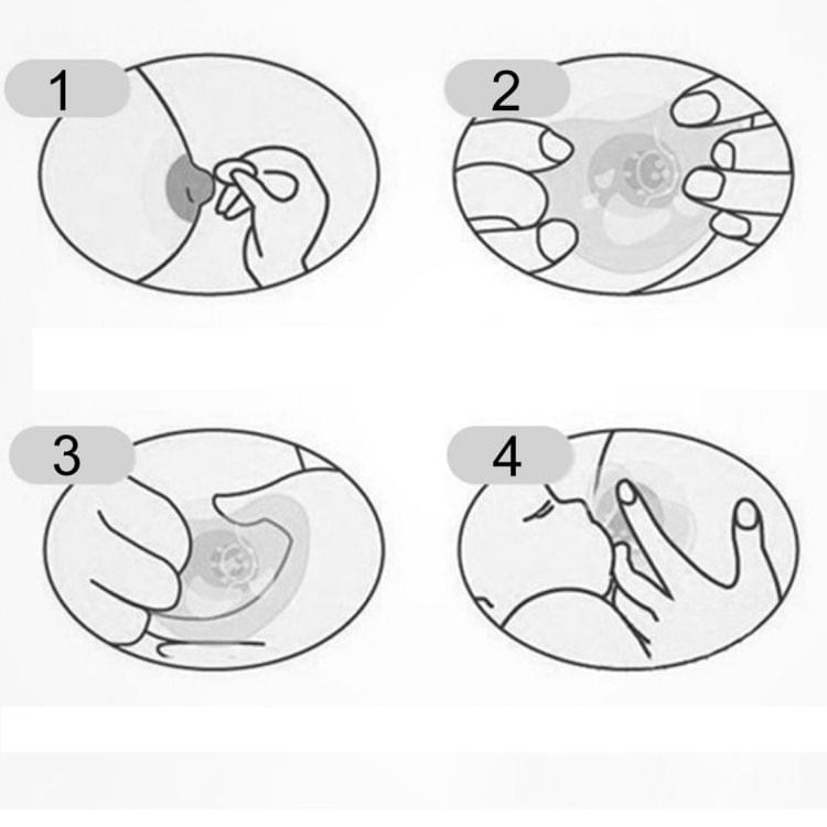 REAL BUBEE Prevent Biting Soft Silicone Ultrathin Nipple Shield Nursing Protector