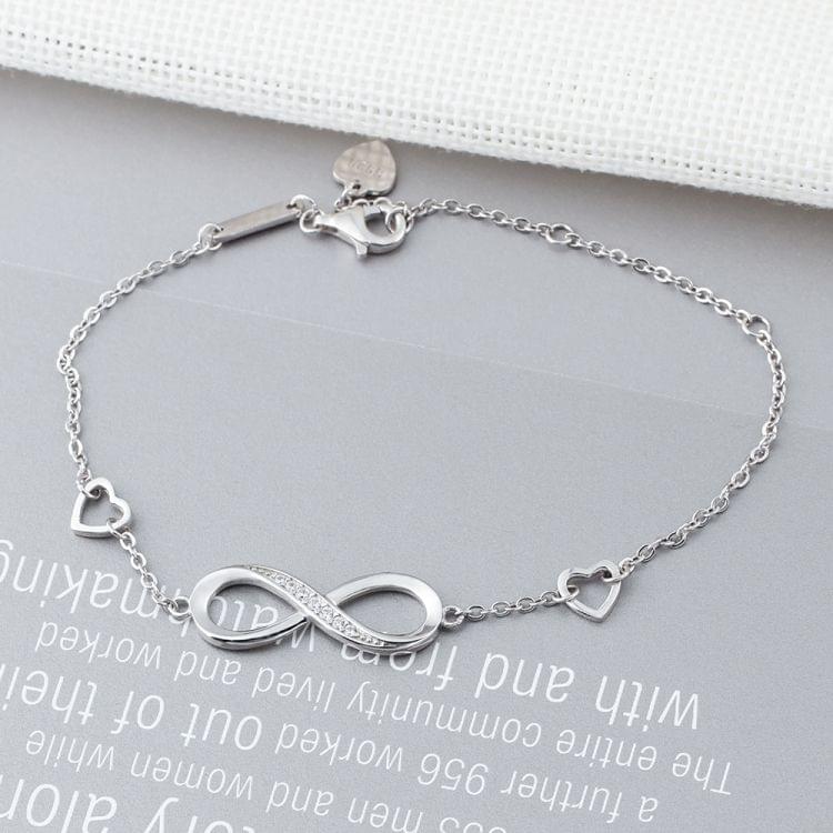Women Geometric Adjustable Infinity Bracelets Wedding Bangles