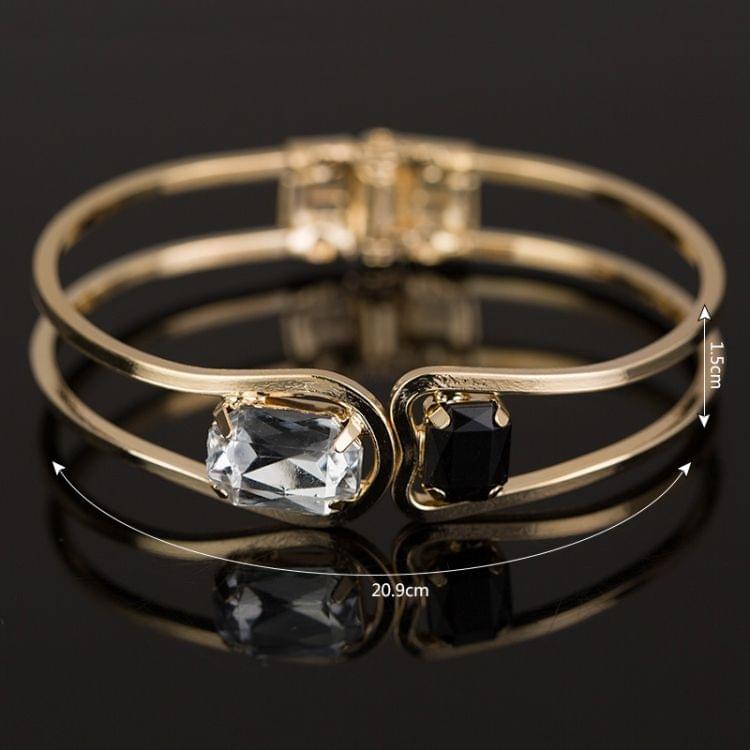 Women Bracelet Elegant Jewelry Fashion Hollowing Crystal Bracelets Bangles