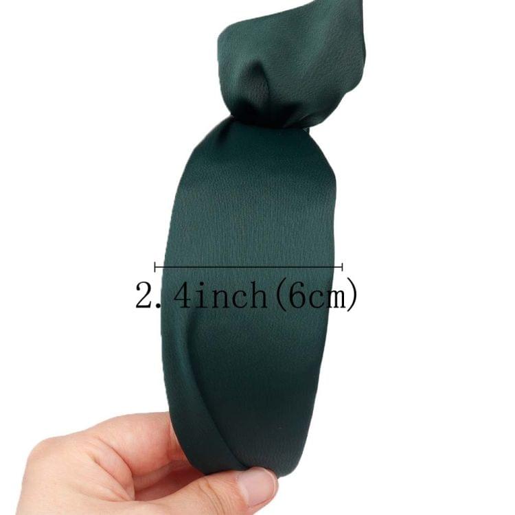 Rabbit Ears Cloth Bow Headband Girls Hair Hoop Bands Accessories(Grey)