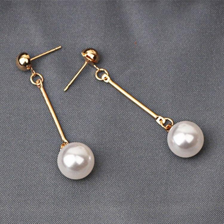 Fashion Pearls Long Tassel Earrings For Women