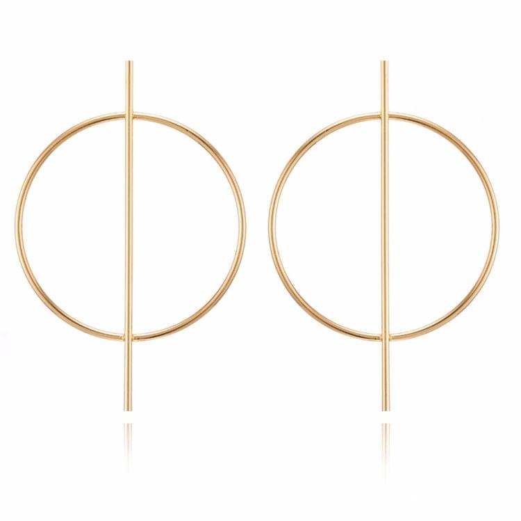 Hoop Punk Style Women Party Jewelry Accessories(Black)