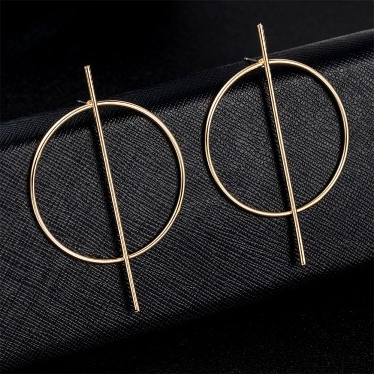 Hoop Punk Style Women Party Jewelry Accessories(Black)